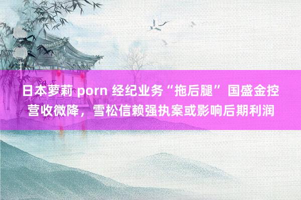 日本萝莉 porn 经纪业务“拖后腿” 国盛金控营收微降，雪松信赖强执案或影响后期利润