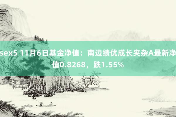 sex5 11月6日基金净值：南边绩优成长夹杂A最新净值0.8268，跌1.55%